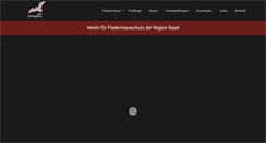 Desktop Screenshot of fledermaus.ch